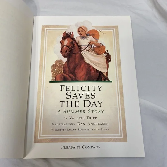📚The American Girls Collection: Felicity Saves the Day, a Summer Story, Book 5. - Picture 5 of 16